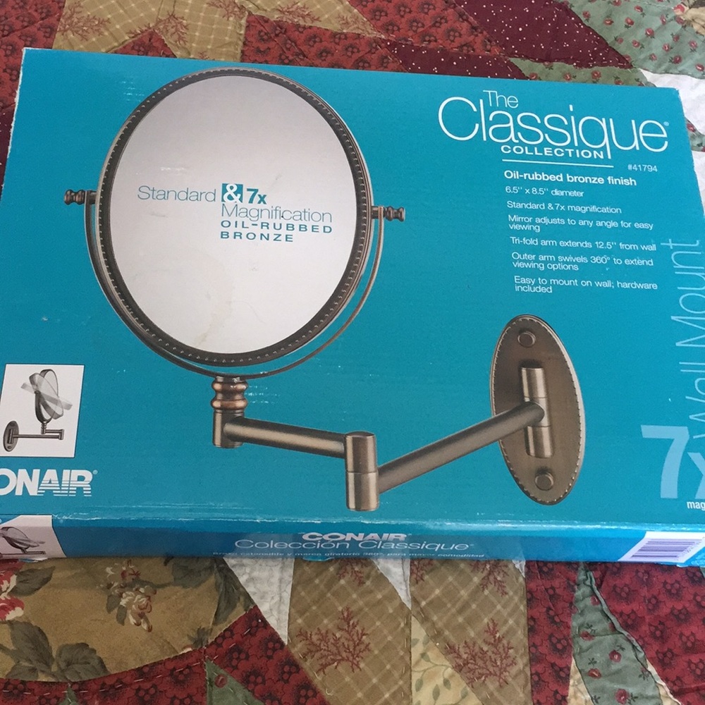 NWOT Conair magnification mirror